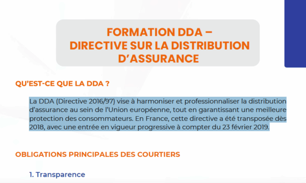 Formation DDA allégée – Success IA Academy